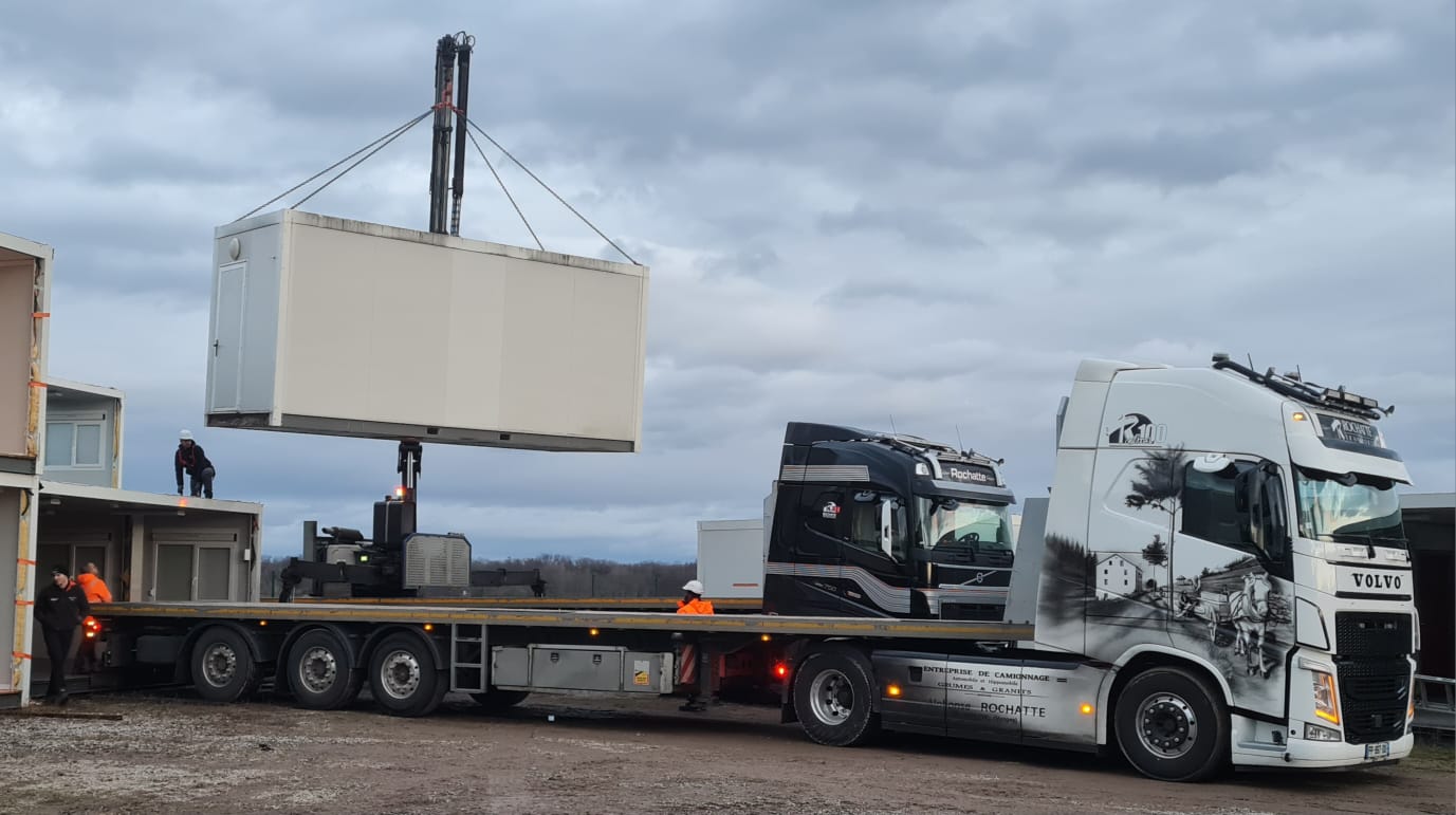 Transport plateau extensible et non-extensible 7